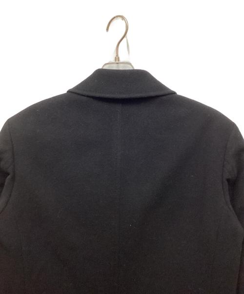 BURBERRY BLACK LABEL（バーバリーブラックレーベル）BURBERRY BLACK LABEL (バーバリーブラックレーベル) カシミヤ混ステンカラーコート ブラック サイズ:Lの古着・服飾アイテム