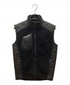 RLX RALPH LAURENアールエルエックスラルフローレン）の古着「ボアフリースベスト」｜ブラック