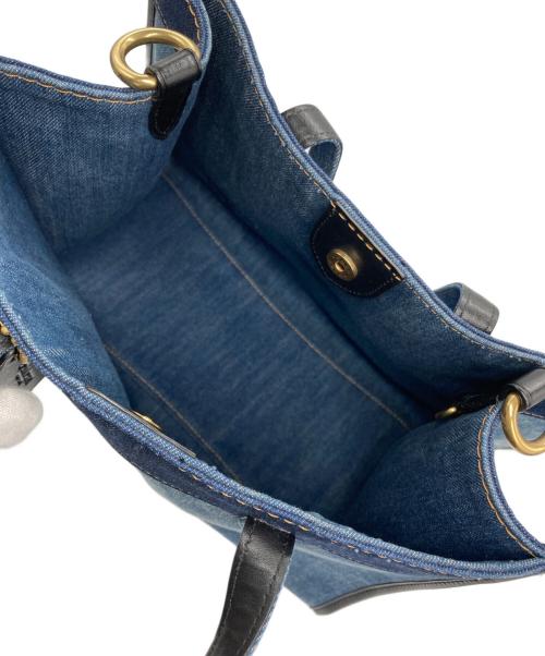 COACH（コーチ）COACH (コーチ) 2WAYバッグ インディゴの古着・服飾アイテム