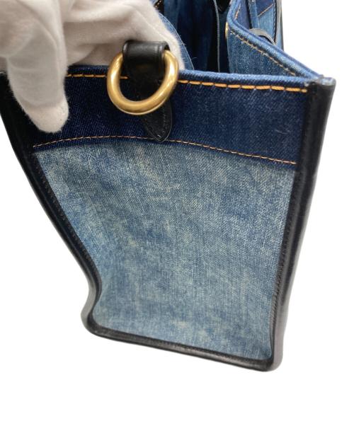 COACH（コーチ）COACH (コーチ) 2WAYバッグ インディゴの古着・服飾アイテム