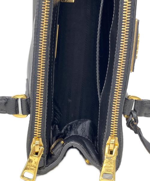 PRADA（プラダ）PRADA (プラダ) 2WAYバッグ ブラックの古着・服飾アイテム