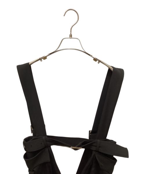 UN3D.（アンスリード）UN3D. (アンスリード) SUSPENDER BODY BAG BELT／サスペンダーボディバッグベルト ブラック サイズ:FREEの古着・服飾アイテム