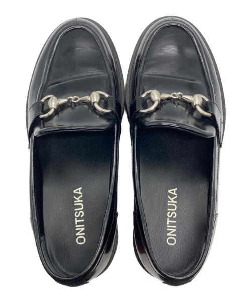 Onitsuka Tiger（オニツカタイガー）Onitsuka Tiger (オニツカタイガー) ビットローファー ブラック サイズ:23の古着・服飾アイテム