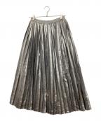 MAISON SPECIALメゾンスペシャル）の古着「プリーツスカート」｜グレー