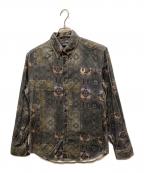 FRED PERRYフレッドペリー）の古着「コーデュロイシャツ」｜グリーン