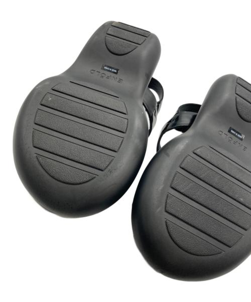 ENFOLD（エンフォルド）ENFOLD (エンフォルド) チューブソールサンダル ブラック サイズ:24の古着・服飾アイテム