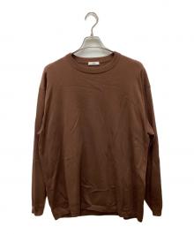 ATON（エイトン）の古着「NATURAL DYE ORGANIC」｜ブラウン