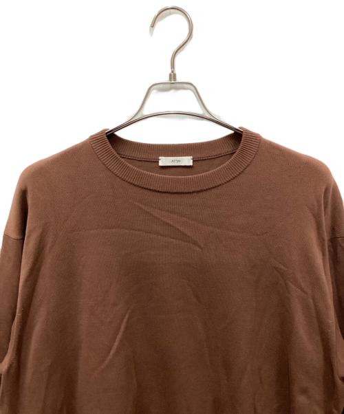 ATON（エイトン）ATON (エイトン) NATURAL DYE ORGANIC ブラウン サイズ:Size06の古着・服飾アイテム