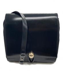 CELINE（セリーヌ）の古着「スターボールレザーショルダーバッグ」｜ブラック