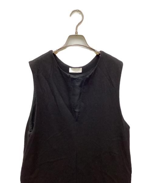 KAGURE（カグレ）KAGURE (カグレ) ウールスムースボックスワンピース ブラック サイズ:Size1の古着・服飾アイテム