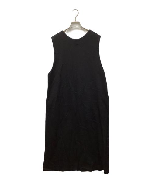 KAGURE（カグレ）KAGURE (カグレ) ウールスムースボックスワンピース ブラック サイズ:Size1の古着・服飾アイテム