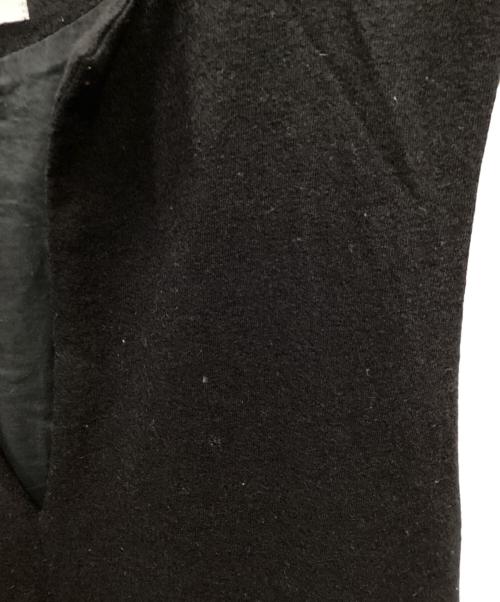 KAGURE（カグレ）KAGURE (カグレ) ウールスムースボックスワンピース ブラック サイズ:Size1の古着・服飾アイテム