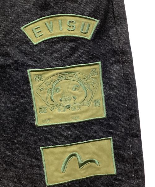 EVISU（エヴィス）EVISU (エヴィス) ワッペンデニムハーフパンツ サイズ:33の古着・服飾アイテム