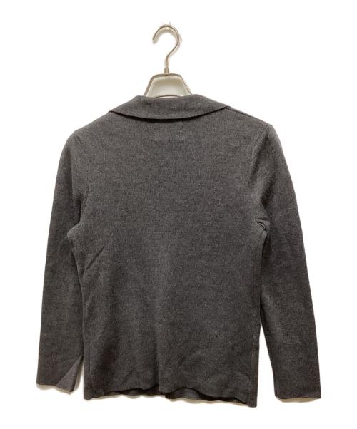 MACKINTOSH PHILOSOPHY（マッキントッシュ フィロソフィー）MACKINTOSH PHILOSOPHY (マッキントッシュ フィロソフィー) ニットジャケット グレー サイズ:38の古着・服飾アイテム