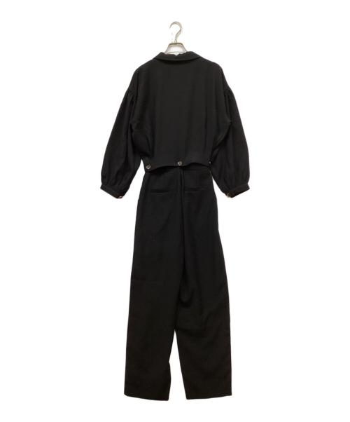 willfully（ウィルフリー）willfully (ウィルフリー) クロップドジャケットセットアップ ブラック サイズ:Mの古着・服飾アイテム