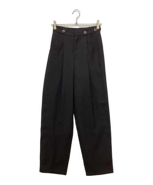 willfully（ウィルフリー）willfully (ウィルフリー) クロップドジャケットセットアップ ブラック サイズ:Mの古着・服飾アイテム