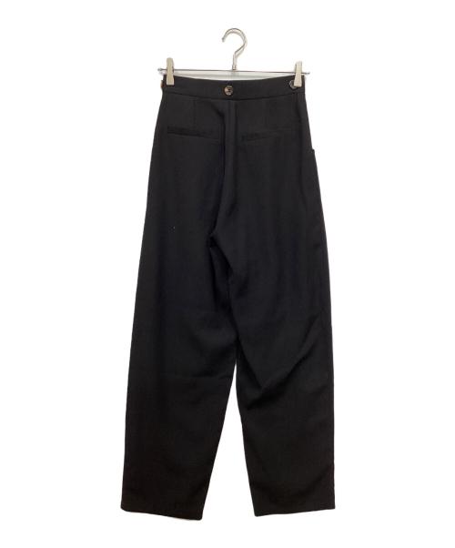 willfully（ウィルフリー）willfully (ウィルフリー) クロップドジャケットセットアップ ブラック サイズ:Mの古着・服飾アイテム