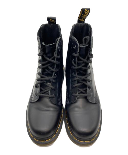 Dr.Martens（ドクターマーチン）Dr.Martens (ドクターマーチン) サイドゴア8ホールブーツ ブラック サイズ:24の古着・服飾アイテム