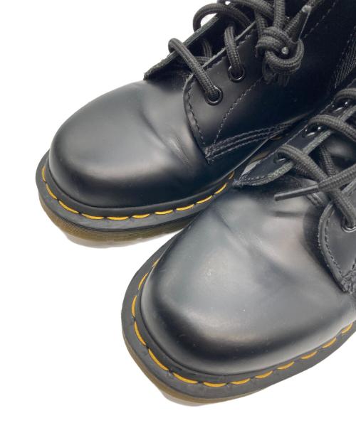 Dr.Martens（ドクターマーチン）Dr.Martens (ドクターマーチン) サイドゴア8ホールブーツ ブラック サイズ:24の古着・服飾アイテム