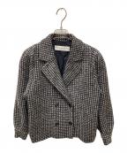 Christian Diorクリスチャン ディオール）の古着「ダブルウールジャケット」｜グレー