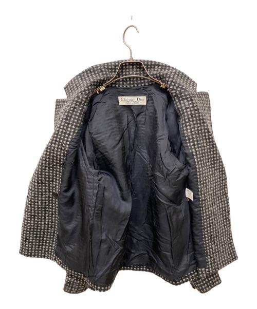 Christian Dior（クリスチャン ディオール）Christian Dior (クリスチャン ディオール) ダブルウールジャケット グレー サイズ:なしの古着・服飾アイテム