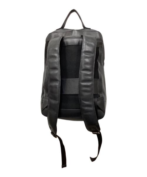 MORAL CODE（モラルコード）MORAL CODE (モラルコード) レザーリュック ブラックの古着・服飾アイテム