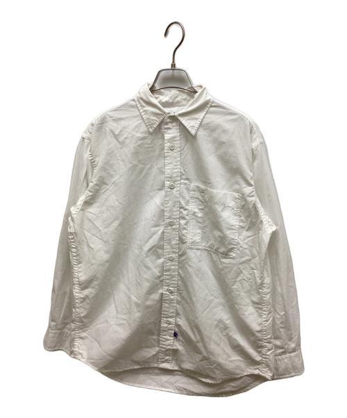 THE NORTH FACE（ザ ノース フェイス）THE NORTH FACE (ザ ノース フェイス) Regular Collar Field Shirt/レギュラーカラーフィールドシャツ パープル サイズ:Sの古着・服飾アイテム