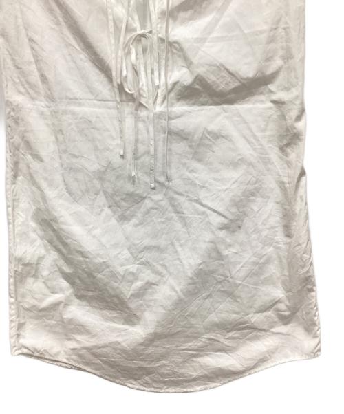 CECILIE BAHNSEN（セシリーバンセン）CECILIE BAHNSEN (セシリーバンセン) ノースリーブブラウス ホワイト サイズ:UK8の古着・服飾アイテム