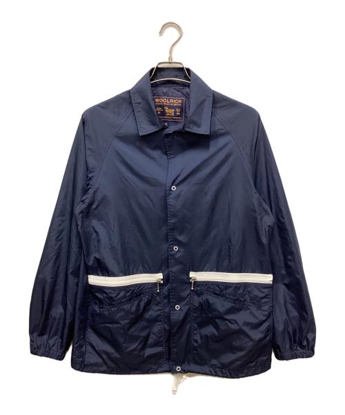 WOOLRICH（ウールリッチ）WOOLRICH (ウールリッチ) コーチジャケット ネイビー サイズ:Mの古着・服飾アイテム