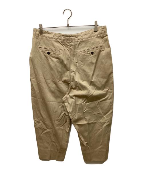 AMI Alexandre Mattiussi（アミアレクサンドルマテュッシ）AMI Alexandre Mattiussi (アミアレクサンドルマテュッシ) Carrott Fit Trouser/キャロットフィットトラウザー ベージュ サイズ:Lの古着・服飾アイテム