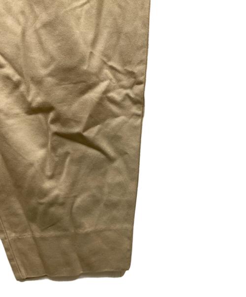 AMI Alexandre Mattiussi（アミアレクサンドルマテュッシ）AMI Alexandre Mattiussi (アミアレクサンドルマテュッシ) Carrott Fit Trouser/キャロットフィットトラウザー ベージュ サイズ:Lの古着・服飾アイテム