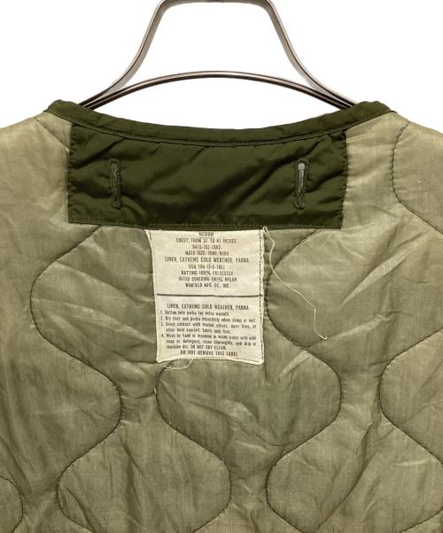 US MILITARY（USミリタリー）US MILITARY (USミリタリー) M65ライナーコート/エム カーキ サイズ:Mの古着・服飾アイテム