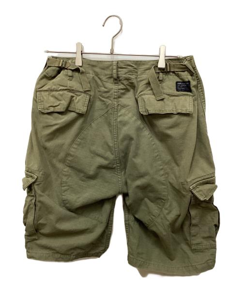 stussy（ステューシー）stussy (ステューシー) カーゴショートパンツ グリーン サイズ:32の古着・服飾アイテム