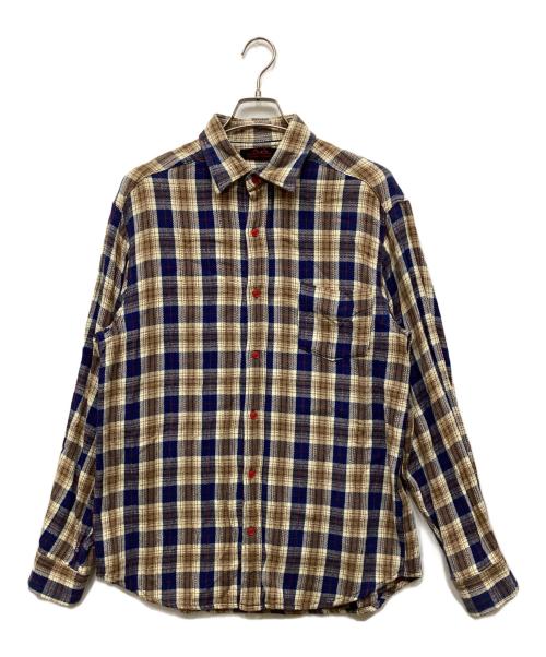 Hysteric Glamour（ヒステリックグラマー）Hysteric Glamour (ヒステリックグラマー) チェックシャツ ブラウン サイズ:FREEの古着・服飾アイテム