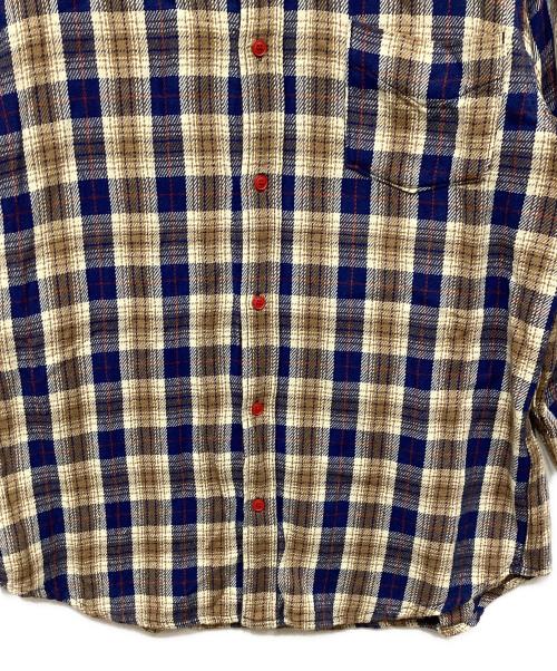 Hysteric Glamour（ヒステリックグラマー）Hysteric Glamour (ヒステリックグラマー) チェックシャツ ブラウン サイズ:FREEの古着・服飾アイテム