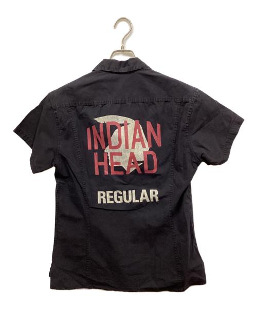 Hysteric Glamour（ヒステリックグラマー）Hysteric Glamour (ヒステリックグラマー) バックプリントオープンカラーシャツ ブラック サイズ:Freeの古着・服飾アイテム