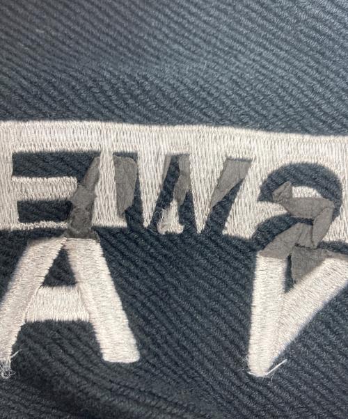 sy32 by sweet years（エスワイサーティトゥバイスィートイヤーズ）SY32 by SWEET YEARS MATINAVENIR ROYAL FLASH (ロイヤルフラッシュ) COLLABORATION BIG SILHOUETTE PULLOVER ブラック サイズ:Lの古着・服飾アイテム