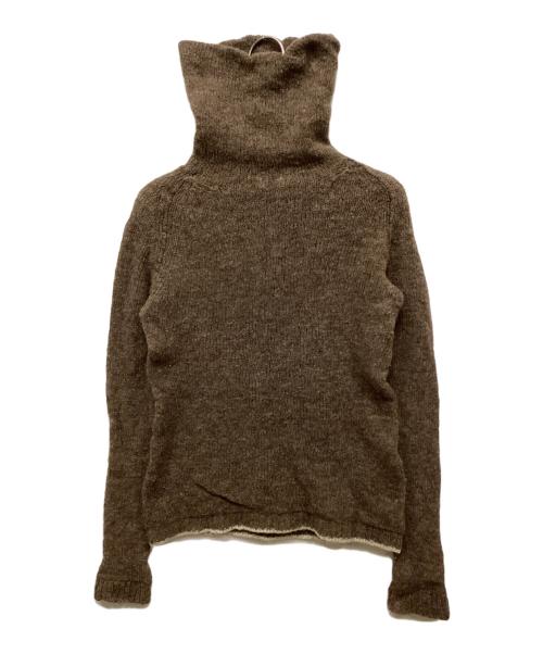 Y's（ワイズ）Y's (ワイズ) ハイネックニット ブラウン サイズ:3の古着・服飾アイテム