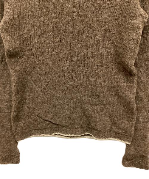Y's（ワイズ）Y's (ワイズ) ハイネックニット ブラウン サイズ:3の古着・服飾アイテム