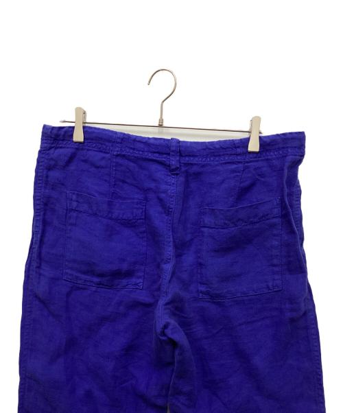 KINOTTO（キノット）KINOTTO (キノット) リネンイージーパンツ ブルー サイズ:2の古着・服飾アイテム