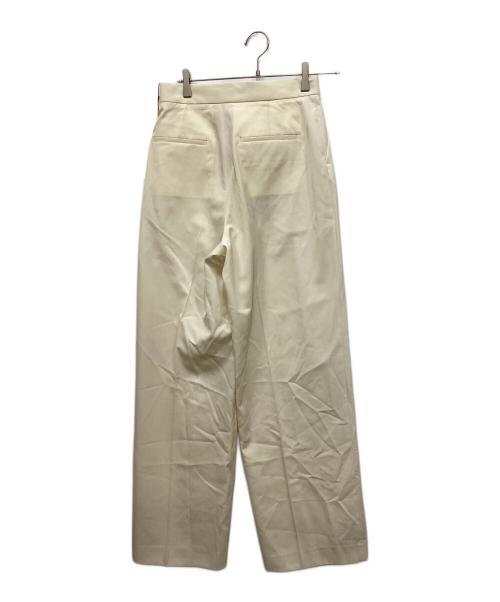 NAVE（ネイブ）NAVE (ネイブ) ワイドタックパンツ アイボリー サイズ:1 未使用品の古着・服飾アイテム