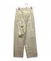 NAVE (ネイブ) ワイドタックパンツ アイボリー サイズ:1 未使用品：5000円