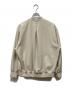 UNFILO (アンフィーロ) ストレッチヘビロテブルゾン ベージュ サイズ:M 未使用品：6000円