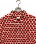 AMI Alexandre Mattiussi (アミアレクサンドルマテュッシ) ハートパターンボクシーフィットシャツ レッド サイズ:XL：14000円