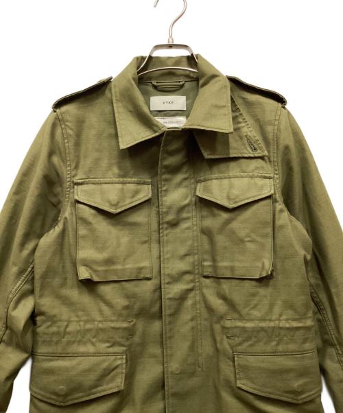 HYKE（ハイク）HYKE (ハイク) フィールドジャケット オリーブ サイズ:1の古着・服飾アイテム