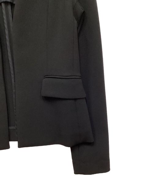 theory（セオリー）theory (セオリー) ノーカラージャケット ブラックの古着・服飾アイテム