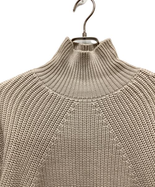 BATONER（バトナ―）BATONER (バトナ―) SIGNATURE TURTLE NECK KNIT/シグネイチャ―タートルネックニット アイボリー サイズ:1の古着・服飾アイテム