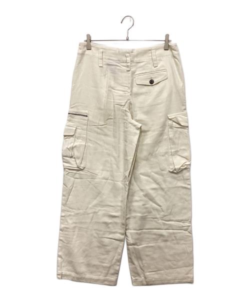 Jean Paul GAULTIER CLASSIQUE（ジャンポールゴルチエクラシック）Jean Paul GAULTIER CLASSIQUE (ジャンポールゴルチエクラシック) コットンギャバカーゴパンツ アイボリー サイズ:50の古着・服飾アイテム