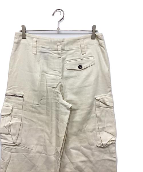 Jean Paul GAULTIER CLASSIQUE（ジャンポールゴルチエクラシック）Jean Paul GAULTIER CLASSIQUE (ジャンポールゴルチエクラシック) コットンギャバカーゴパンツ アイボリー サイズ:50の古着・服飾アイテム