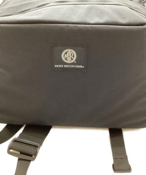 mout recon tailor（マウトリーコンテーラー）MOUT RECON TAILOR (マウトリーコンテーラー) Transform Messenger/トランスフォームメッセンジャーバッグ ブラックの古着・服飾アイテム